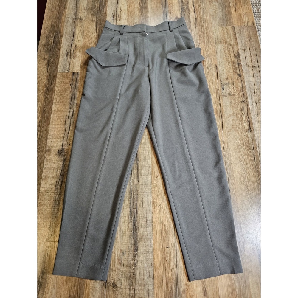 Rachel Comey Annex Tapered Pants Olive Green High Waist Tapered Leg Size 6
